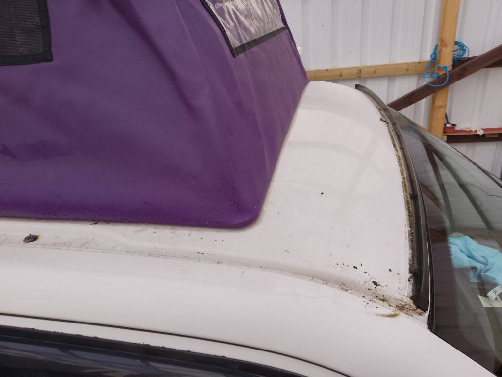 Spotless motorhome windows