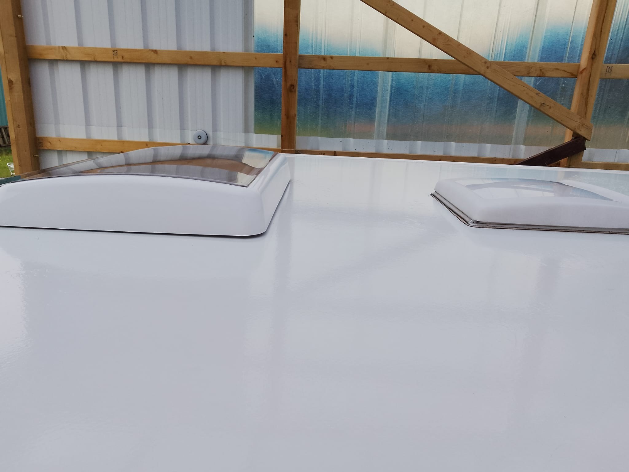 Motorhome deep clean result