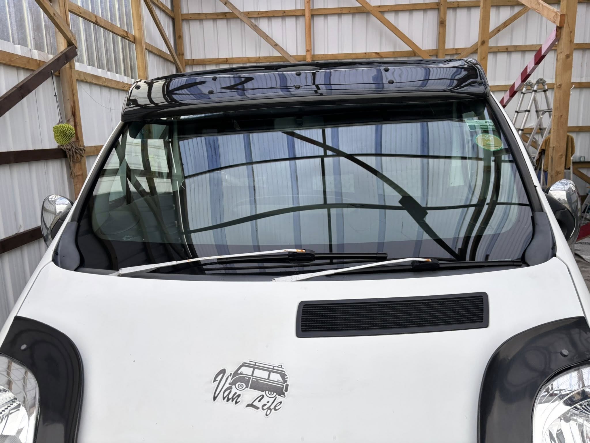 Detailed van exterior clean